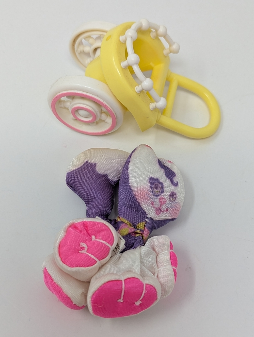 Fisher Price Smooshees Cat Cart Vintage